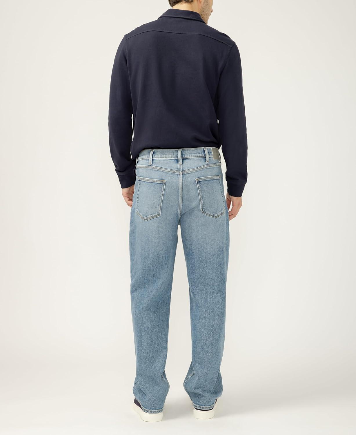 image:imageSilver Jeans Co Mens Big Guy Baggy JeansMed Wash Agr231