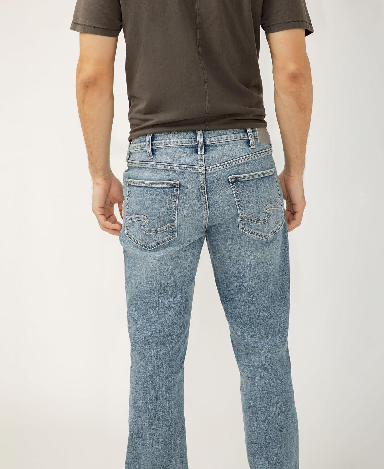 image:imageSilver Jeans Co Mens Craig Classic Fit Bootcut JeansDark Wash Ead364