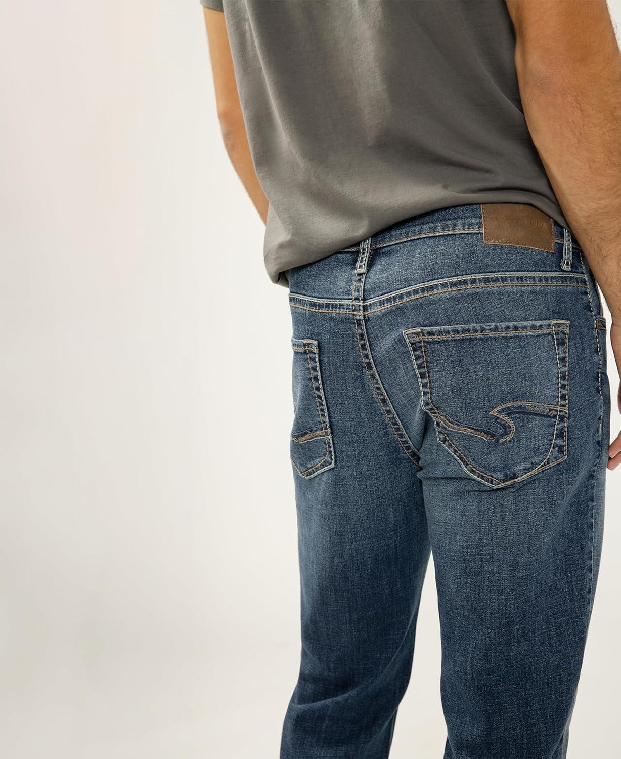 image:imageSilver Jeans Co Mens Craig Classic Fit Bootcut JeansDark Wash Fcs302