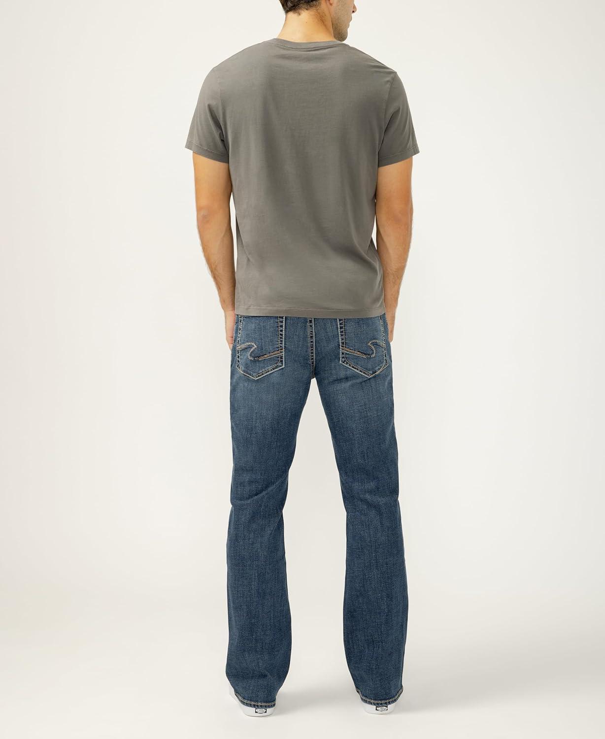 image:imageSilver Jeans Co Mens Craig Classic Fit Bootcut JeansDark Wash Fcs302