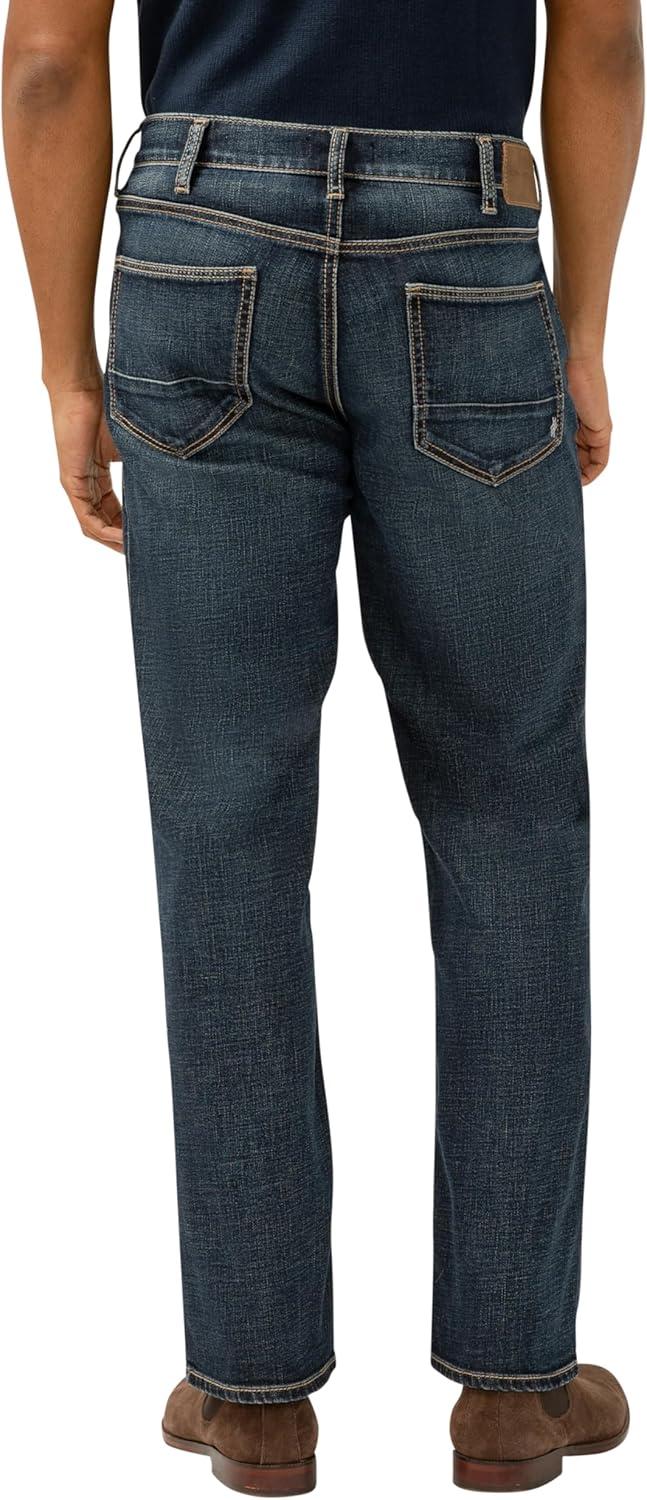 image:imageSilver Jeans Co Mens Grayson Classic Fit Straight Leg Jeans LegacyDark Wash Efs409