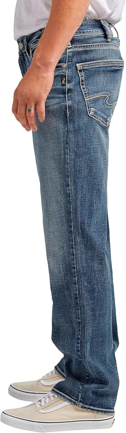 image:imageSilver Jeans Co Mens Grayson Classic Fit Straight Leg Jeans LegacyDark Wash Sdk312
