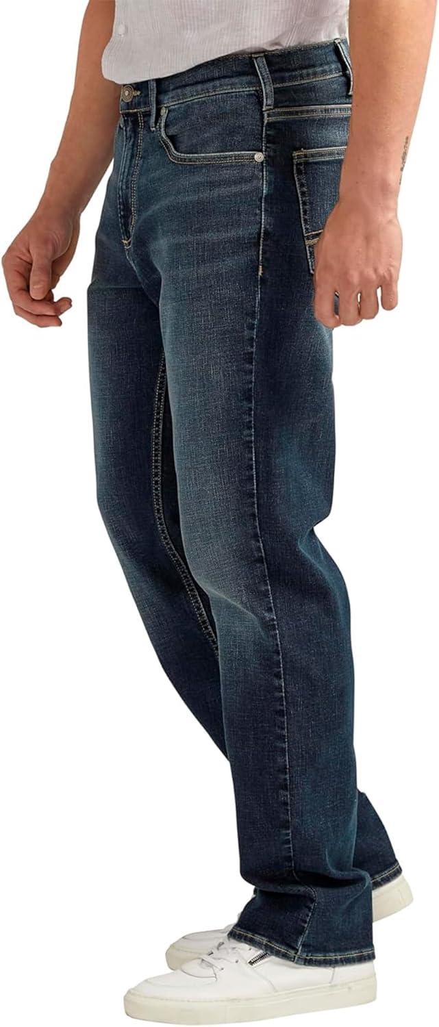 image:imageSilver Jeans Co Mens Grayson Classic Fit Straight Leg Jeans LegacyIndigo