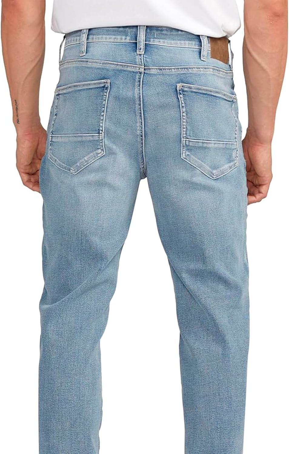 image:imageSilver Jeans Co Mens Grayson Classic Fit Straight Leg Jeans LegacyMed Wash Fcb210