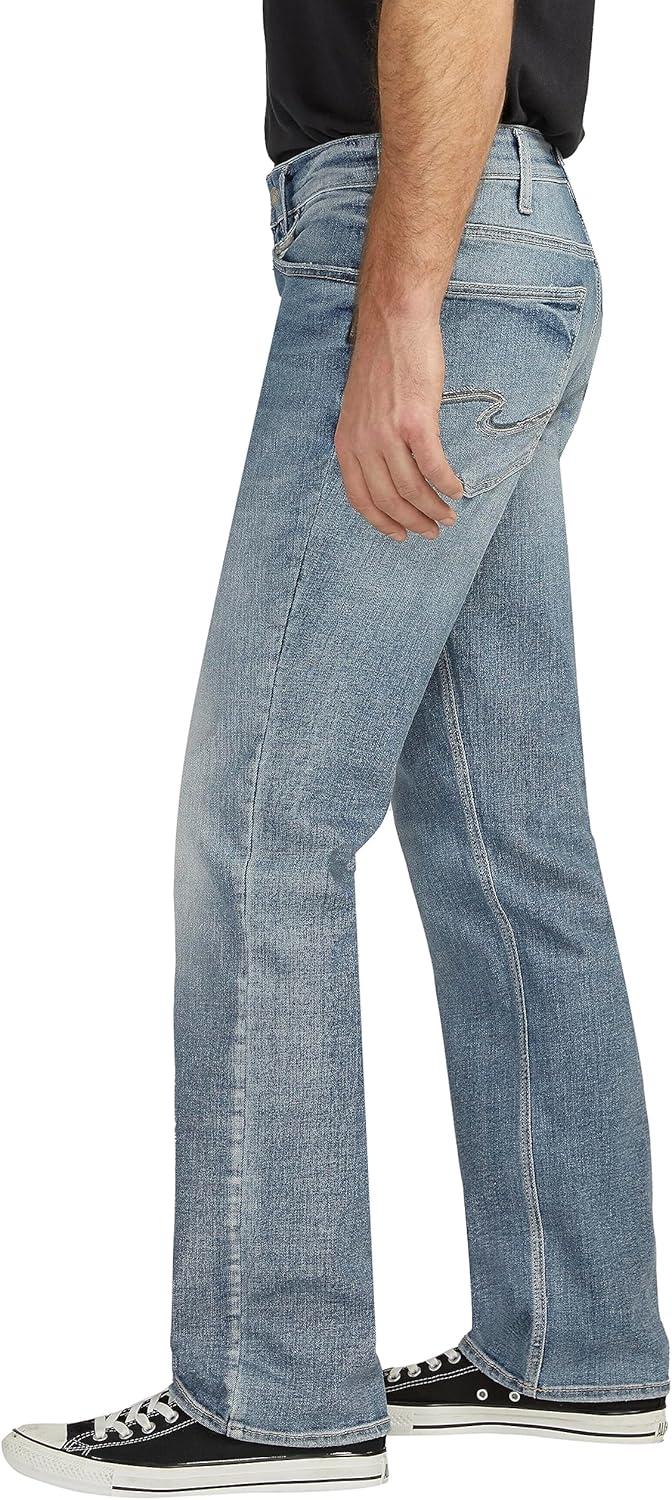 image:imageSilver Jeans Co Mens Grayson Classic Fit Straight Leg JeansMed Wash Eae243