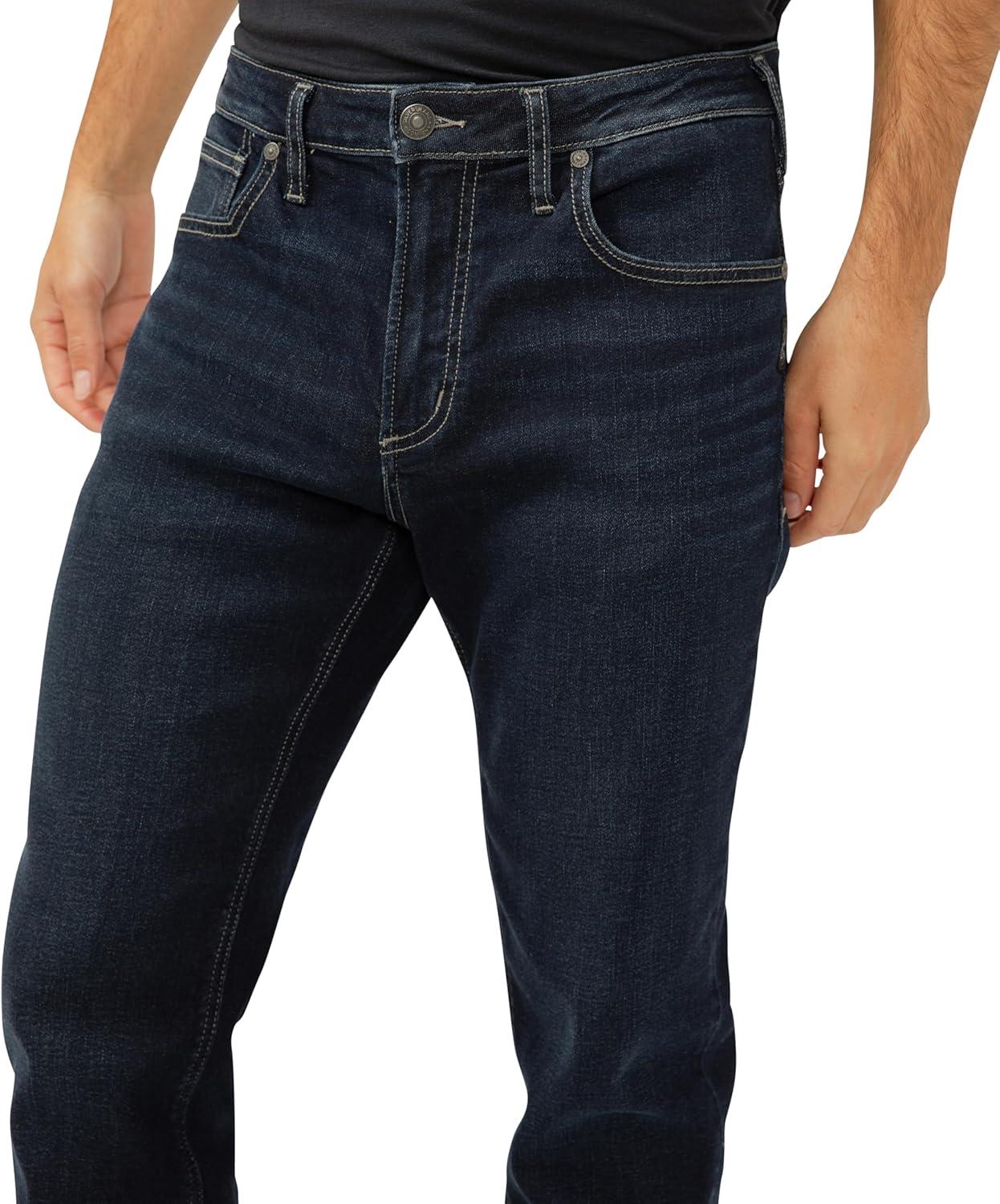 image:imageSilver Jeans Co Mens Grayson Classic Fit Straight Leg JeansRadio