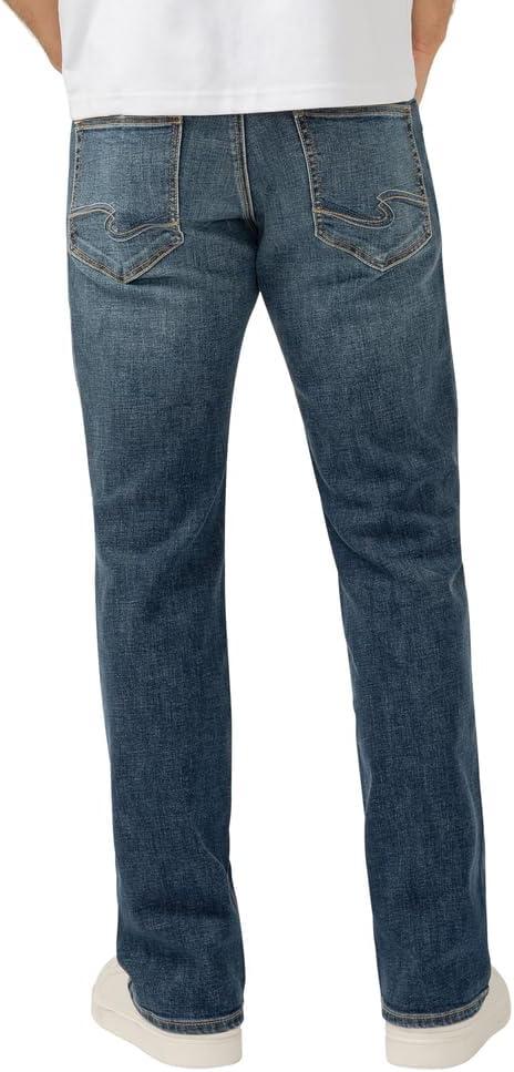 image:imageSilver Jeans Co Mens Jace Slim Fit Bootcut JeansMid Indigo