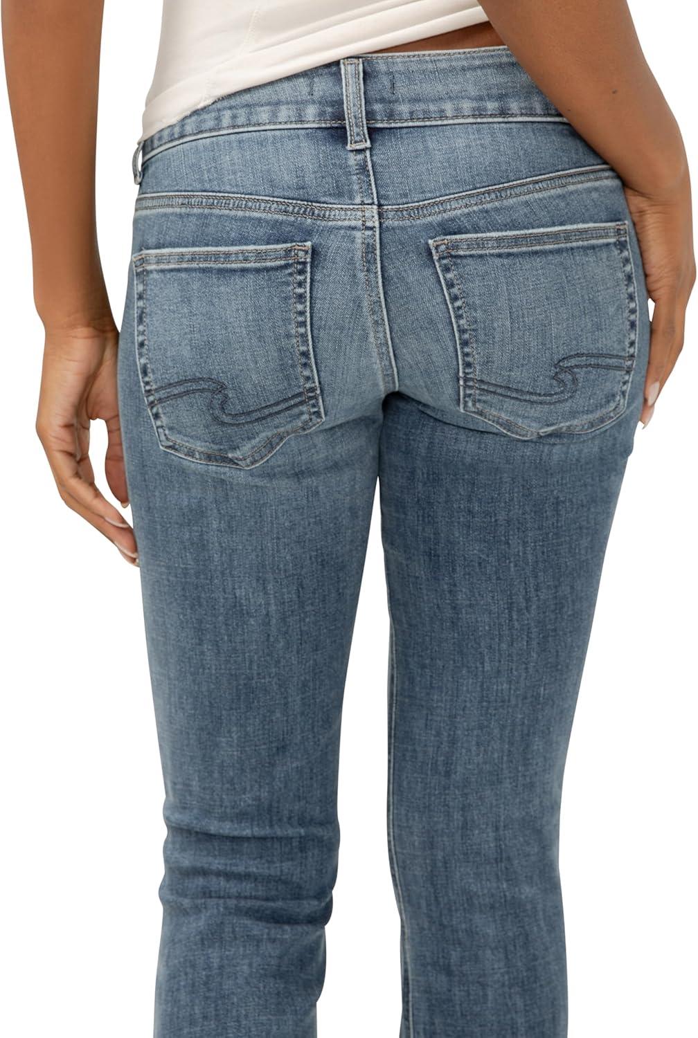 image:imageSilver Jeans Co Womens Britt Low Rise Curvy Fit Bootcut JeansLuxe Stretch Synth