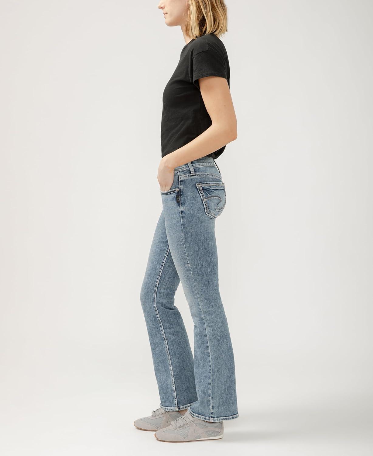 image:imageSilver Jeans Co Womens Britt Low Rise Curvy Fit Bootcut JeansVenice