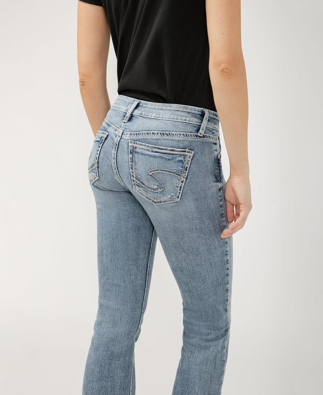 image:imageSilver Jeans Co Womens Britt Low Rise Curvy Fit Bootcut JeansVenice