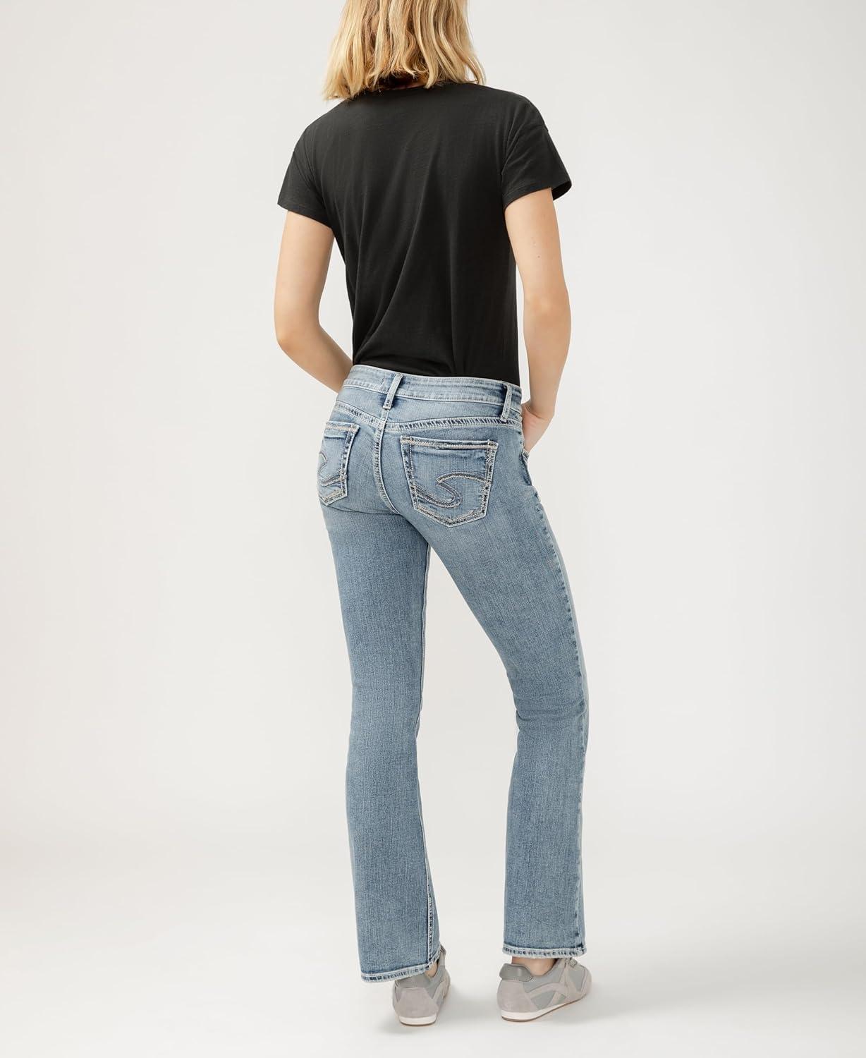 image:imageSilver Jeans Co Womens Britt Low Rise Curvy Fit Bootcut JeansVenice