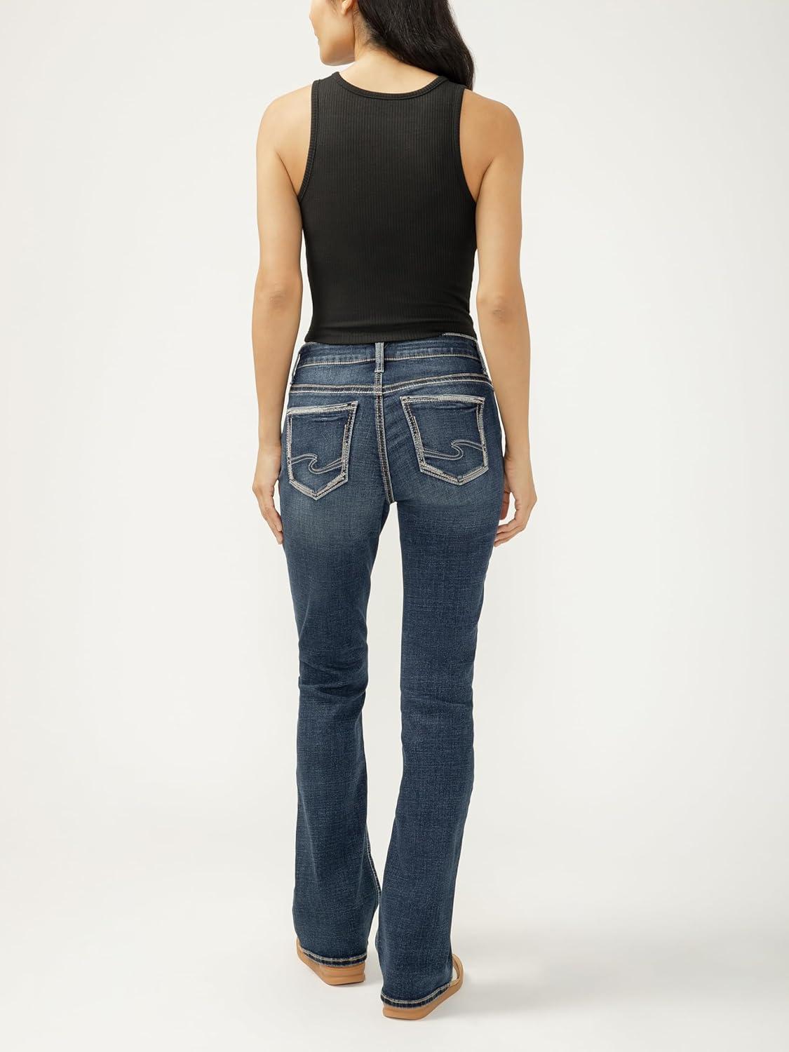 image:imageSilver Jeans Co Womens Elyse Mid Rise Bootcut JeansHyde Park