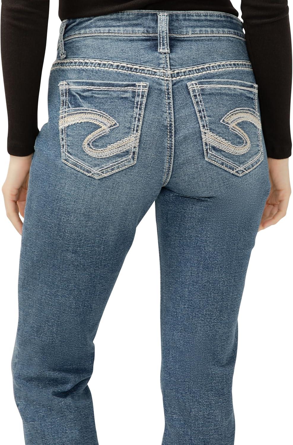 image:imageSilver Jeans Co Womens Elyse Mid Rise Bootcut JeansSherbrook