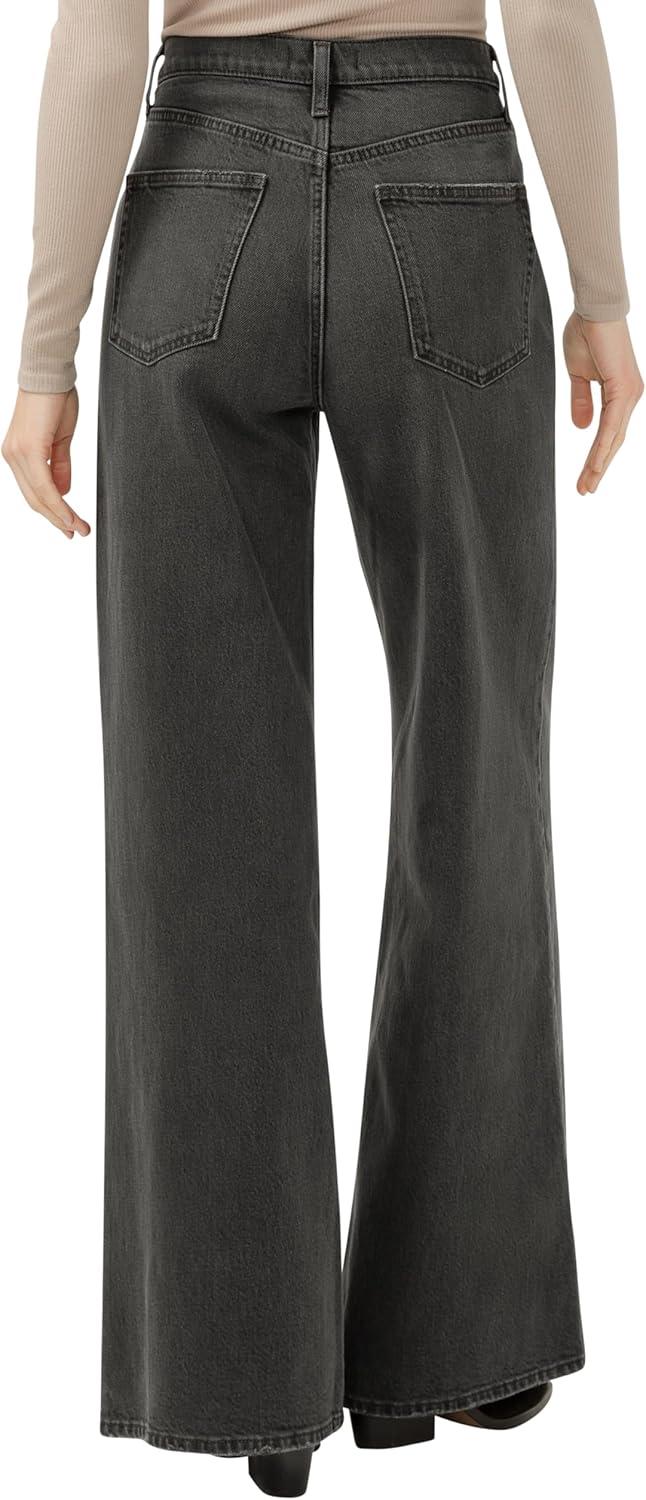 image:imageSilver Jeans Co Womens Elyse Mid Rise Straight Leg JeansAsh