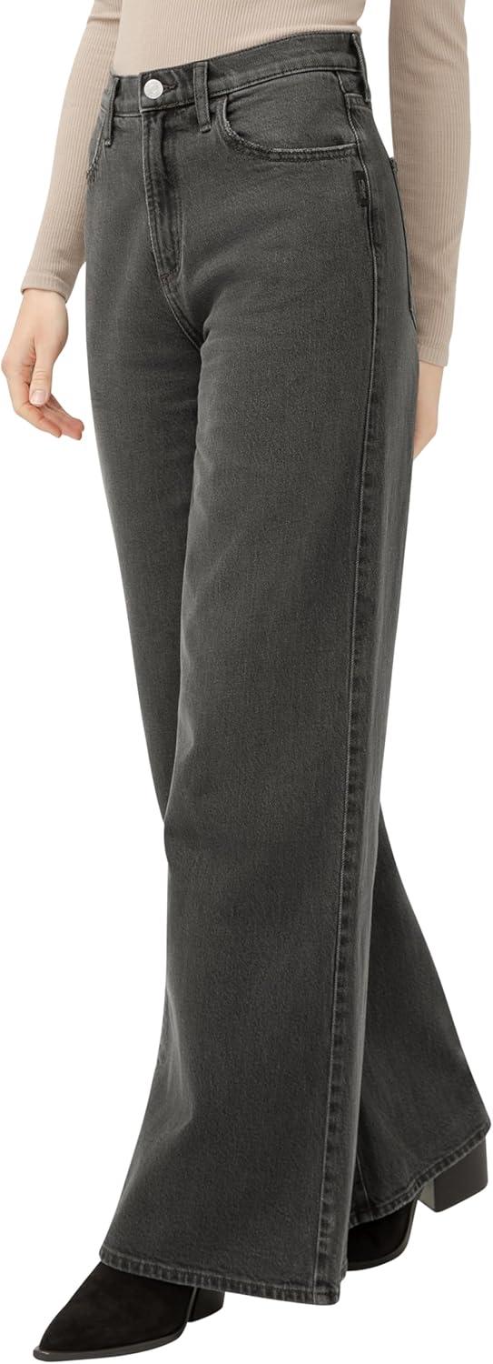 image:imageSilver Jeans Co Womens Elyse Mid Rise Straight Leg JeansAsh