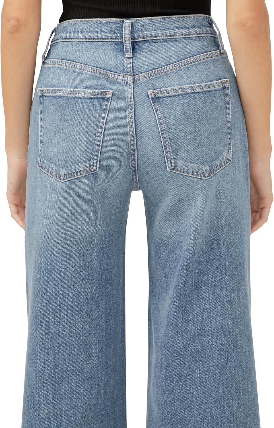 image:imageSilver Jeans Co Womens Highly Desirable High Rise Wide Leg JeansIndigo