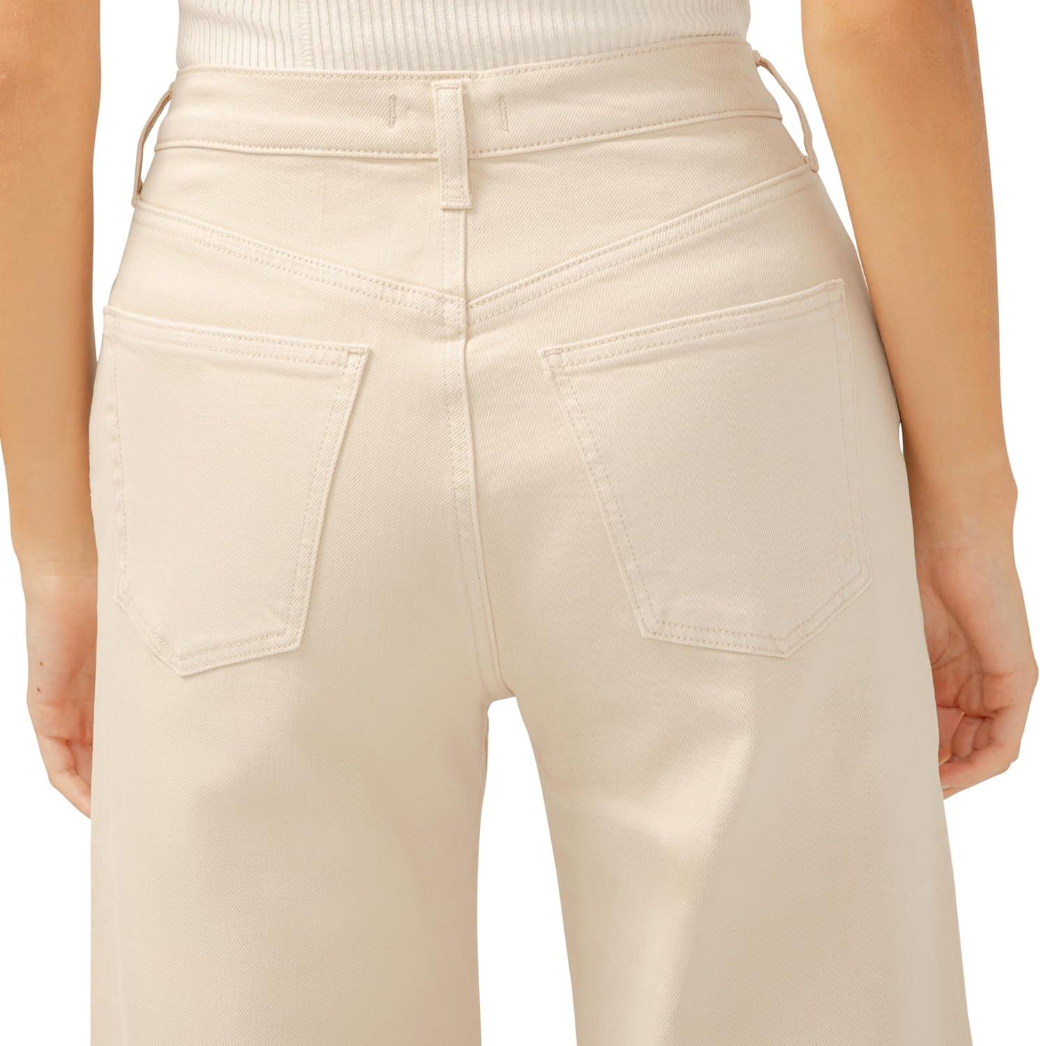 image:imageSilver Jeans Co Womens Highly Desirable High Rise Wide Leg JeansSand