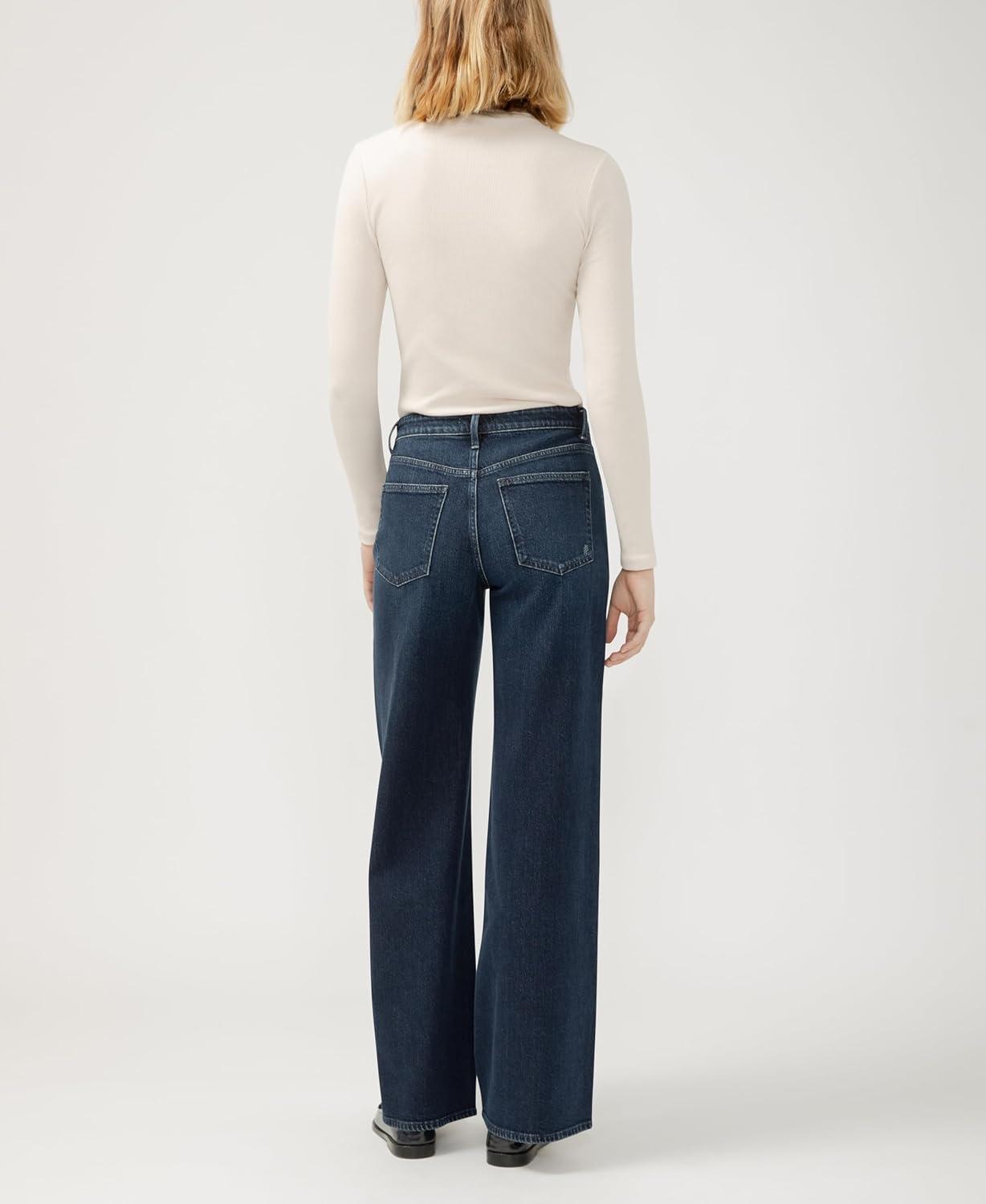 image:imageSilver Jeans Co Womens Isbister High Rise Wide Leg JeansBijou