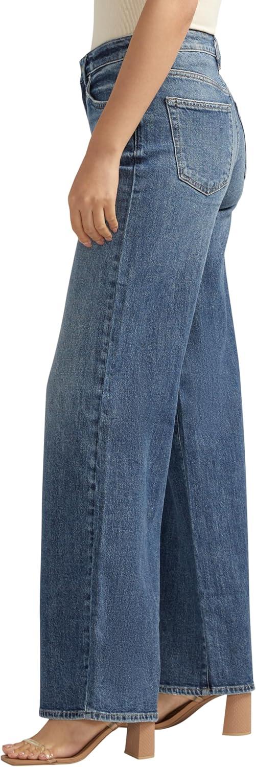 image:imageSilver Jeans Co Womens Isbister High Rise Wide Leg JeansIndigo