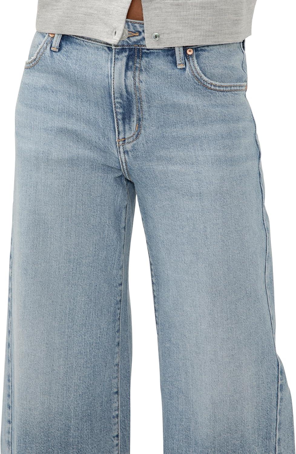 image:imageSilver Jeans Co Womens Isbister High Rise Wide Leg JeansMelody