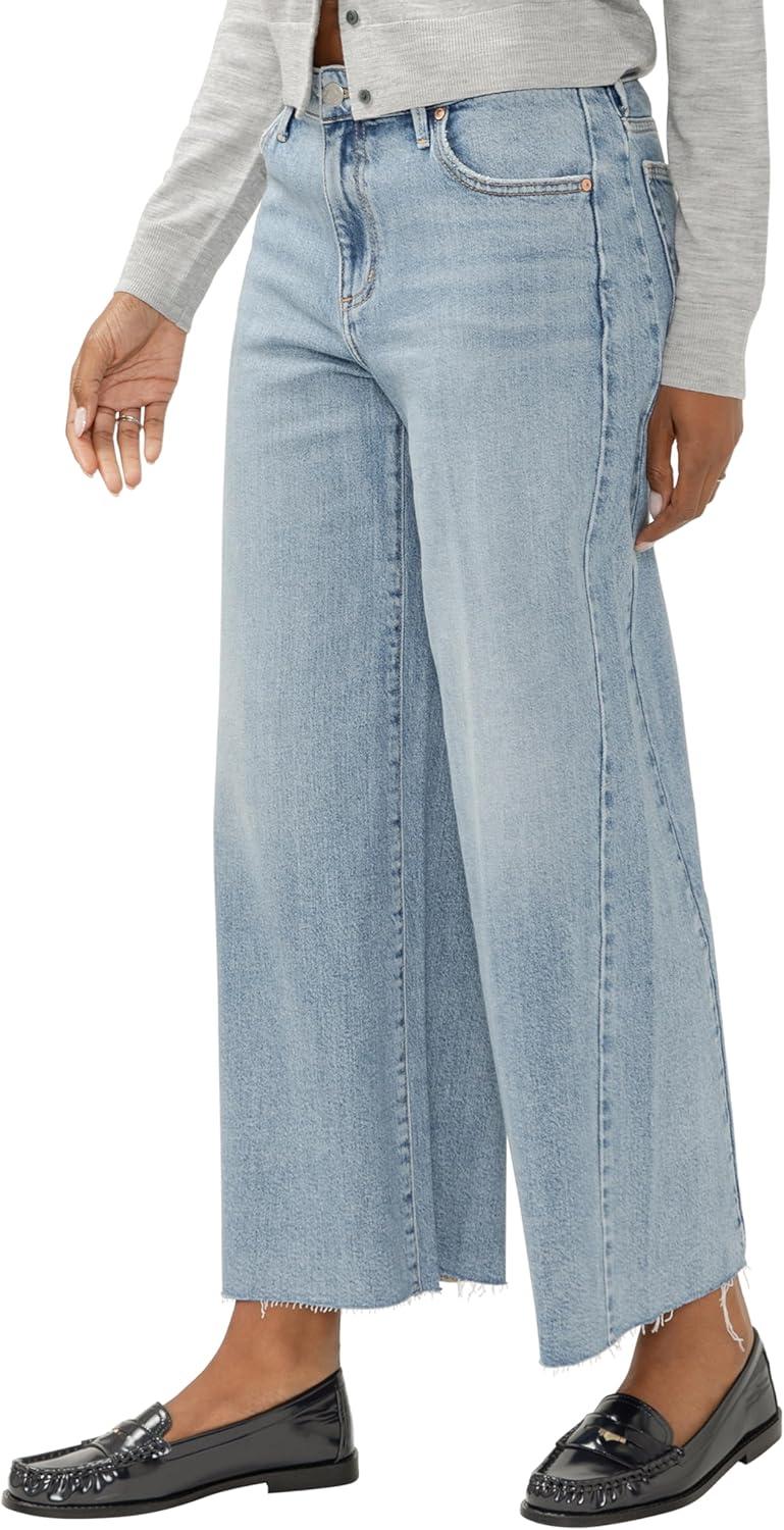 image:imageSilver Jeans Co Womens Isbister High Rise Wide Leg JeansMelody