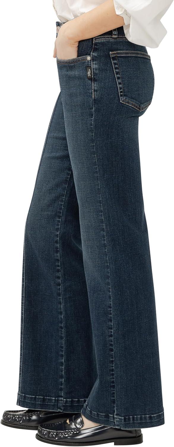 image:imageSilver Jeans Co Womens Loose amp Low Rise Straight Leg JeansSoul