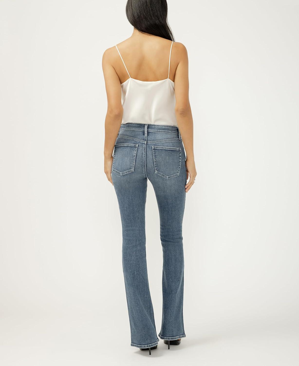 image:imageSilver Jeans Co Womens Most Wanted Mid Rise Flare Leg JeansBristol
