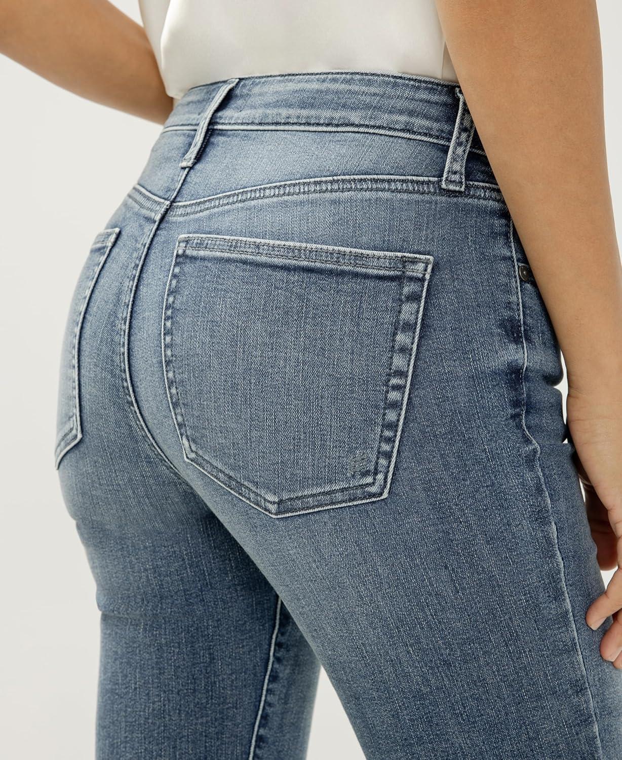 image:imageSilver Jeans Co Womens Most Wanted Mid Rise Flare Leg JeansBristol