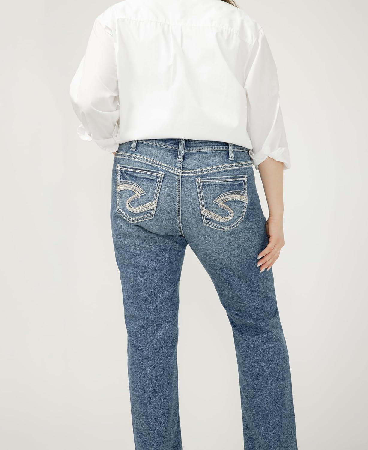 image:imageSilver Jeans Co Womens Plus Size Suki Mid Rise Slim Bootcut JeansGeorgia