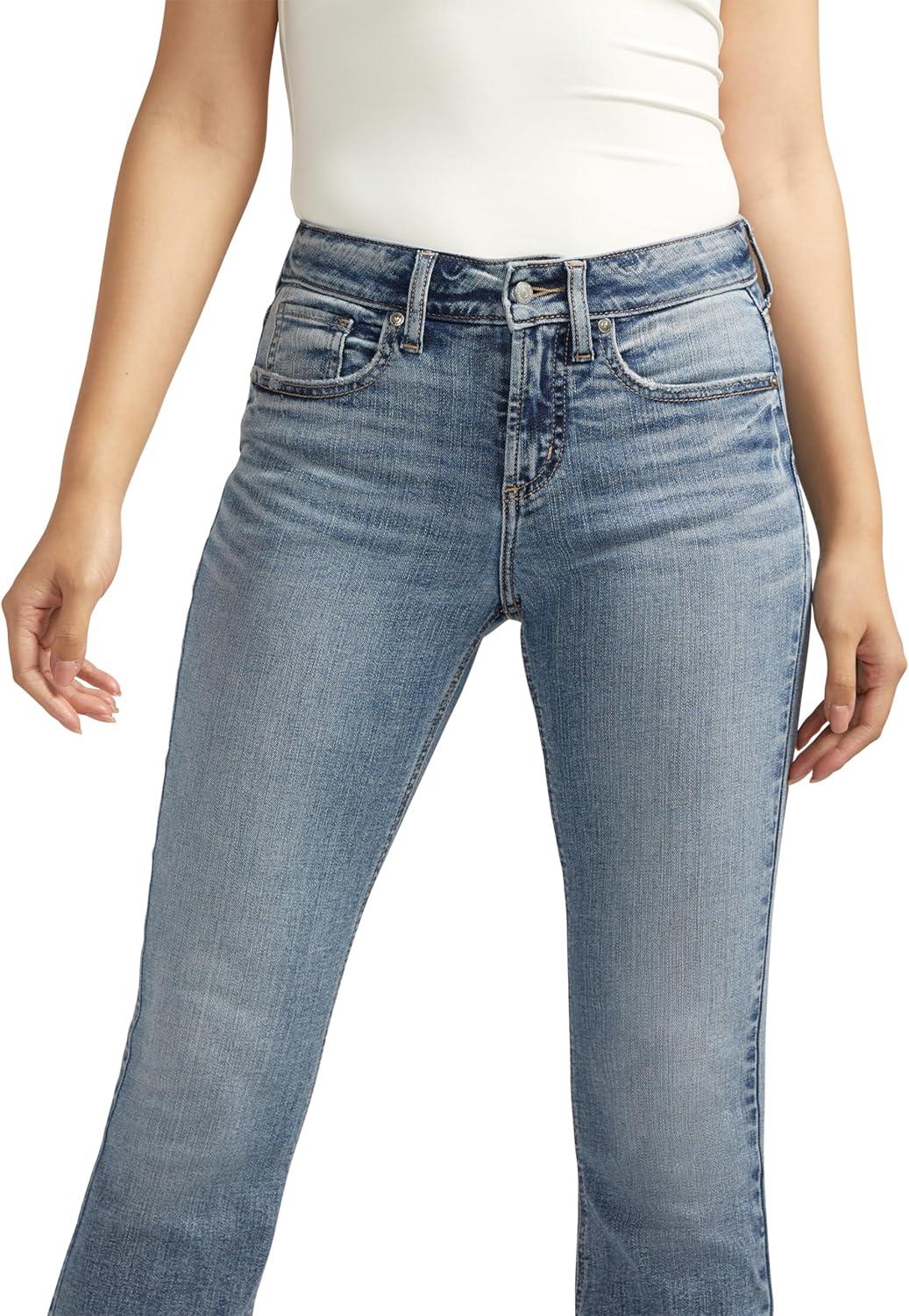 image:imageSilver Jeans Co Womens Suki Mid Rise Curvy Fit Bootcut JeansBlue