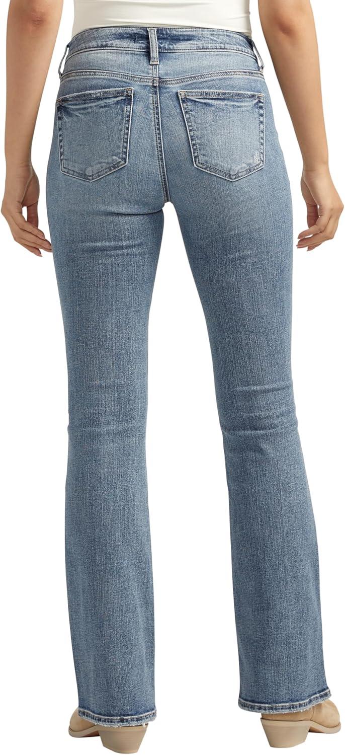 image:imageSilver Jeans Co Womens Suki Mid Rise Curvy Fit Bootcut JeansBlue