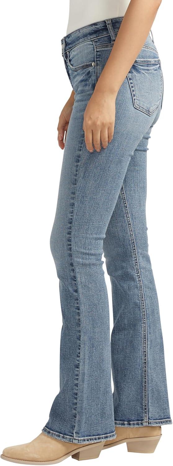 image:imageSilver Jeans Co Womens Suki Mid Rise Curvy Fit Bootcut JeansBlue