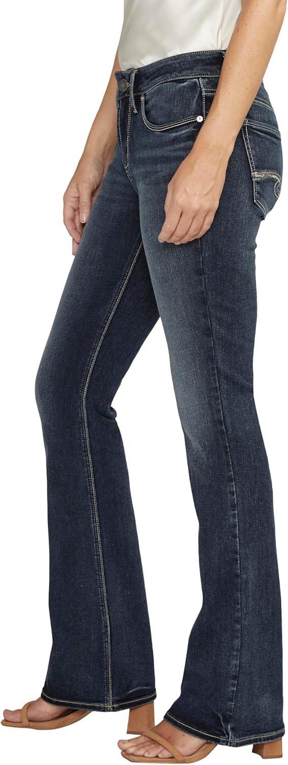 image:imageSilver Jeans Co Womens Suki Mid Rise Curvy Fit Bootcut JeansIndigo