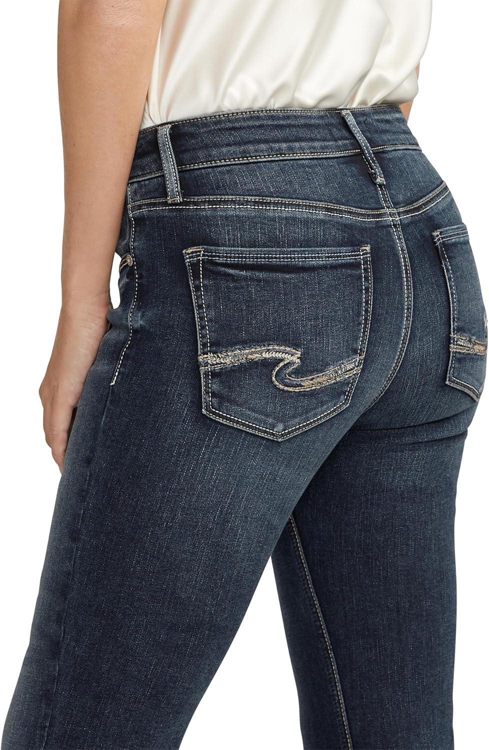 image:imageSilver Jeans Co Womens Suki Mid Rise Curvy Fit Bootcut JeansIndigo