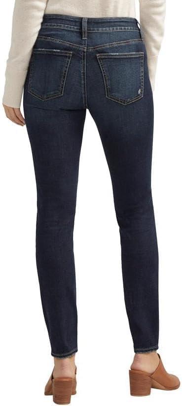 image:imageSilver Jeans Co Womens Suki Mid Rise Curvy Fit Bootcut JeansLuxe Stretch Dark Wash