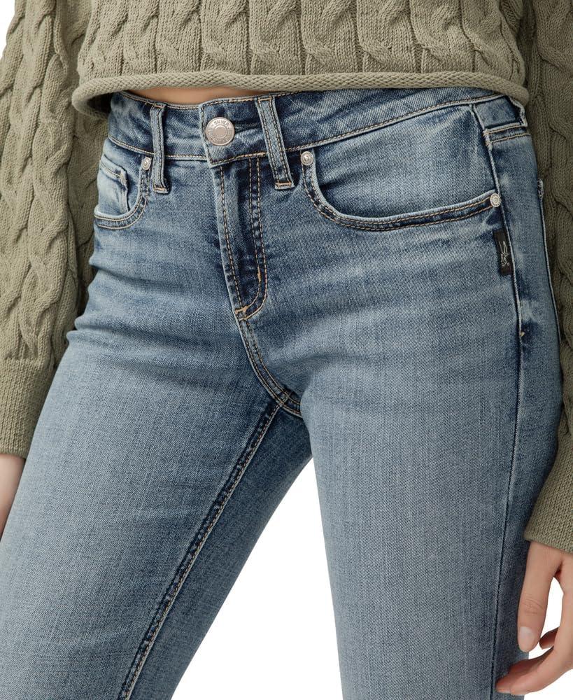 image:imageSilver Jeans Co Womens Suki Mid Rise Curvy Fit Bootcut JeansLuxe Stretch Med Indigo