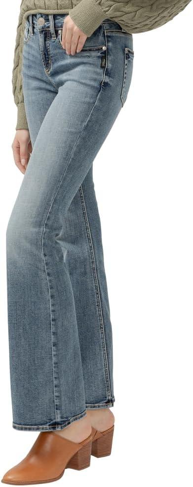 image:imageSilver Jeans Co Womens Suki Mid Rise Curvy Fit Bootcut JeansLuxe Stretch Med Indigo