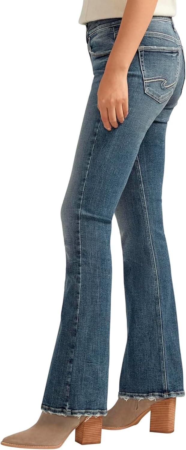 image:imageSilver Jeans Co Womens Suki Mid Rise Curvy Fit Bootcut JeansMed Wash Ecf234