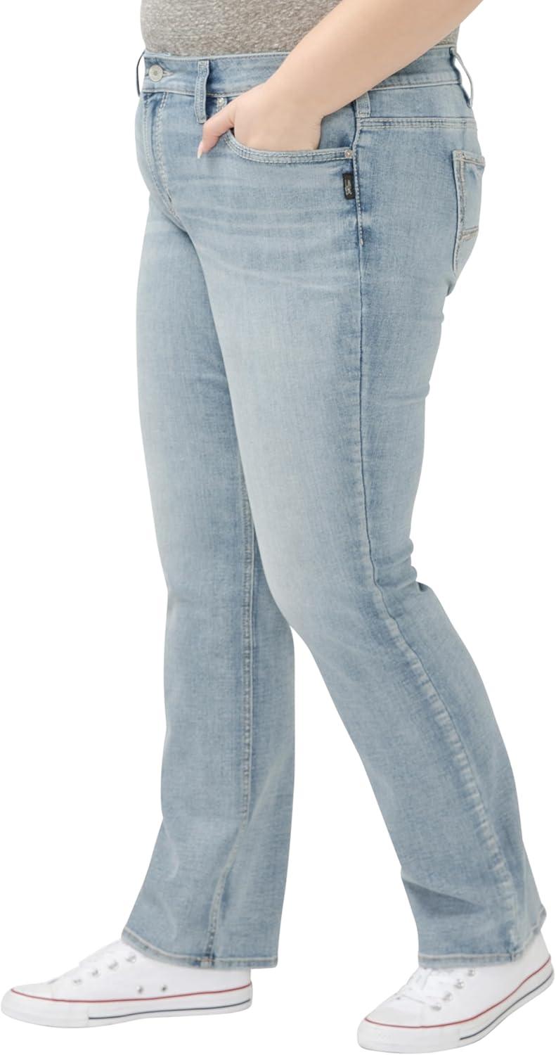 image:imageSilver Jeans Co Womens Suki Mid Rise Curvy Fit Skinny JeansBlue
