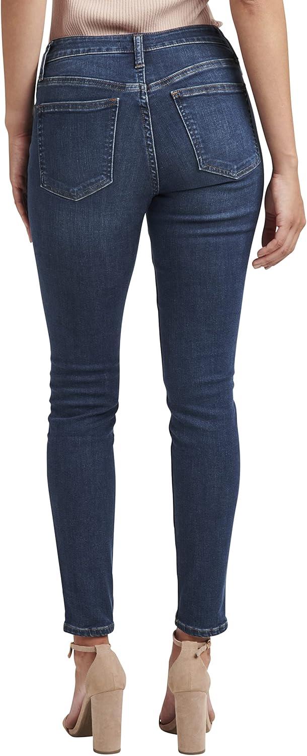 image:imageSilver Jeans Co Womens Suki Mid Rise Curvy Fit Skinny JeansDark Indigo Shade