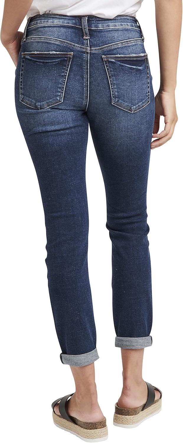 image:imageSilver Jeans Co Womens Suki Mid Rise Curvy Fit Skinny JeansDark Wash Ecf422