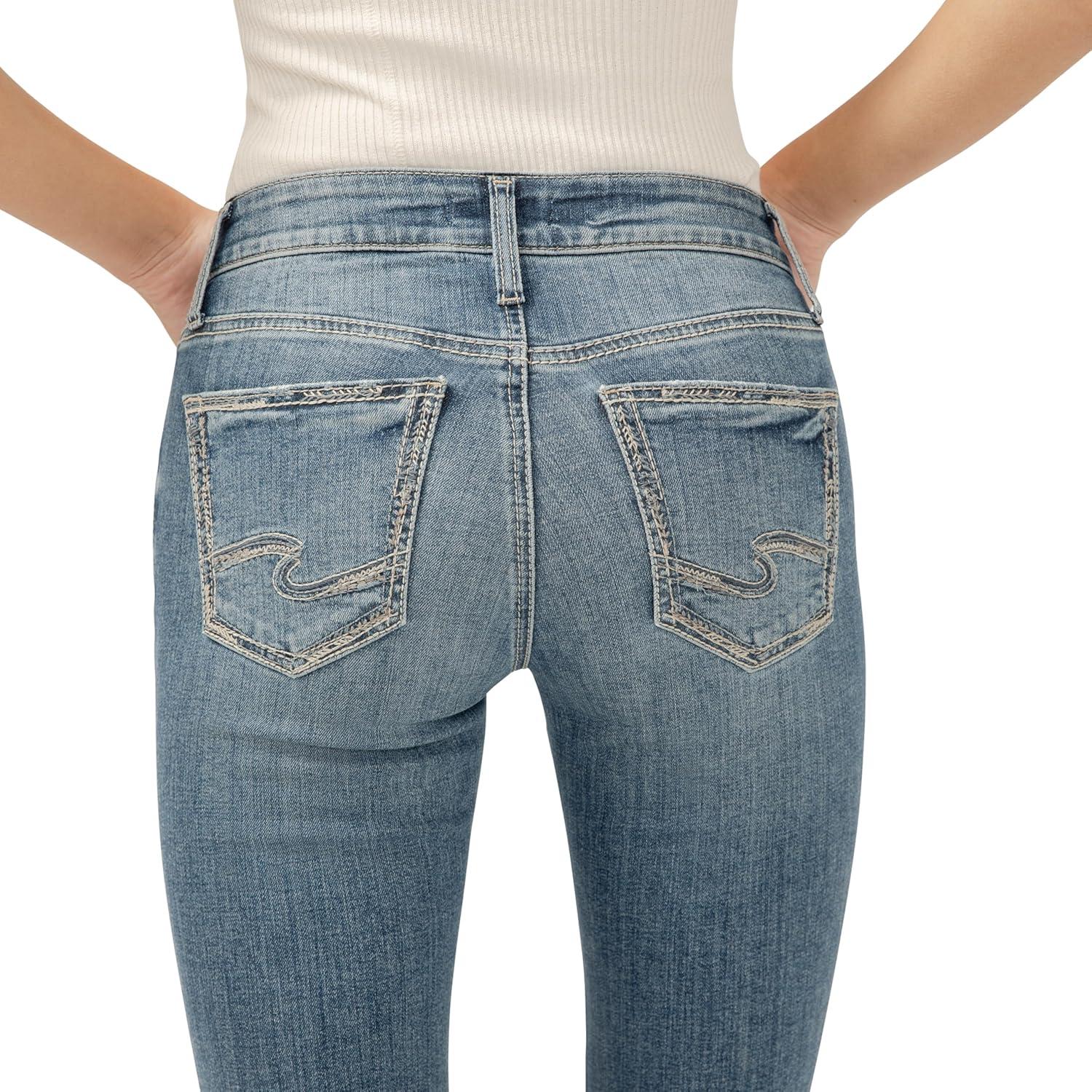image:imageSilver Jeans Co Womens Suki Mid Rise Curvy Fit Skinny JeansIndigo