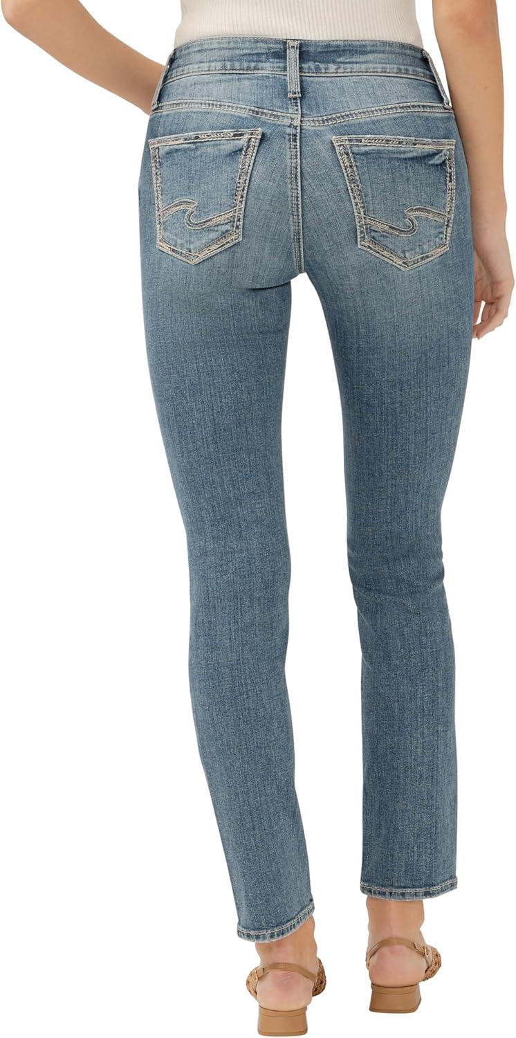 image:imageSilver Jeans Co Womens Suki Mid Rise Curvy Fit Skinny JeansIndigo