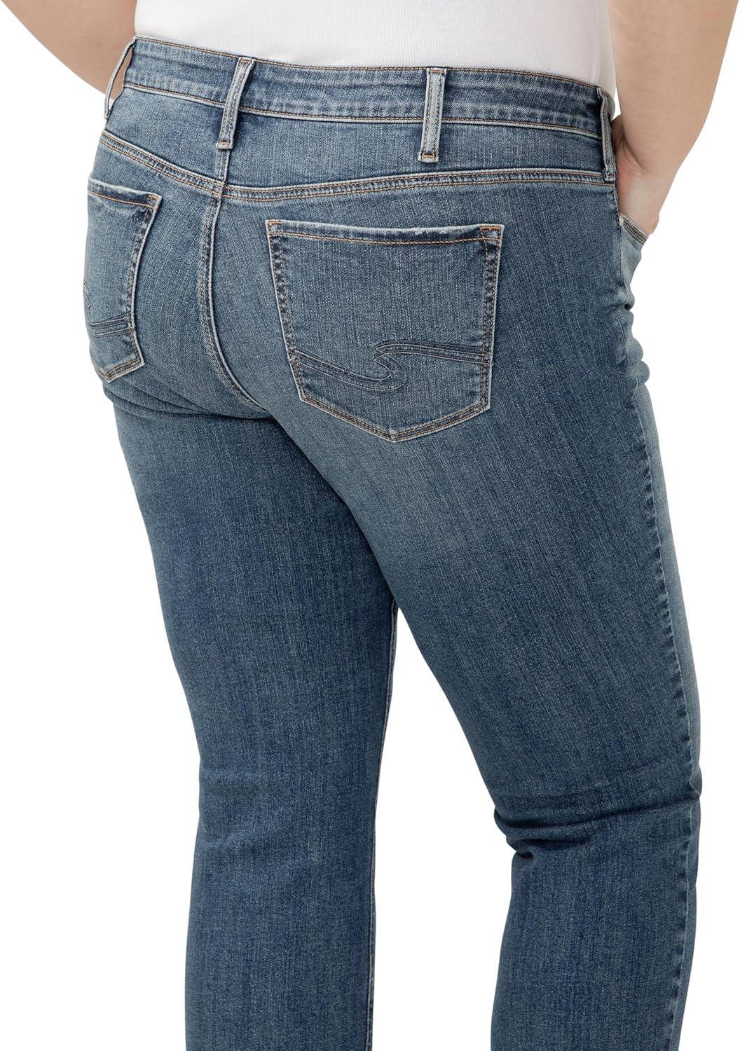 image:imageSilver Jeans Co Womens Suki Mid Rise Curvy Fit Skinny JeansSerenade