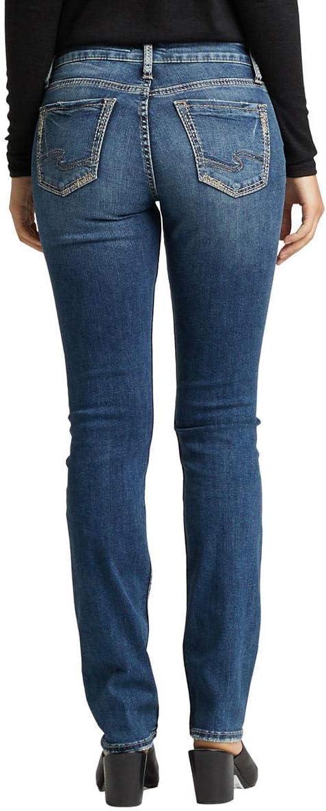image:imageSilver Jeans Co Womens Suki Mid Rise Curvy Fit Skinny JeansWashed Indigo