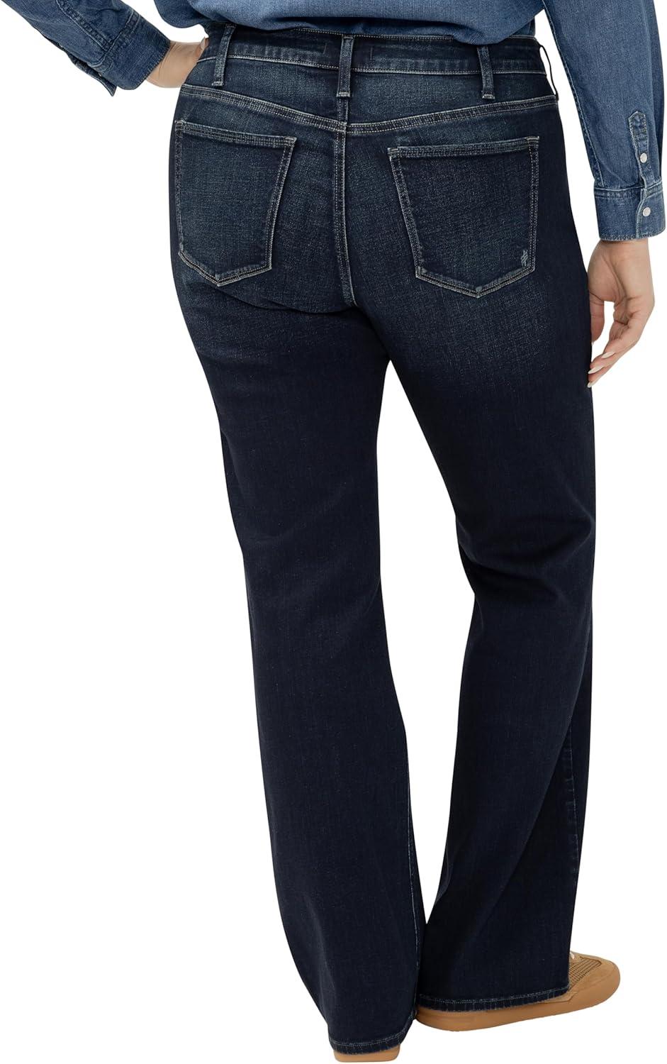 image:imageSilver Jeans Co Womens Suki Mid Rise Curvy Fit Slim Bootcut JeansAmora