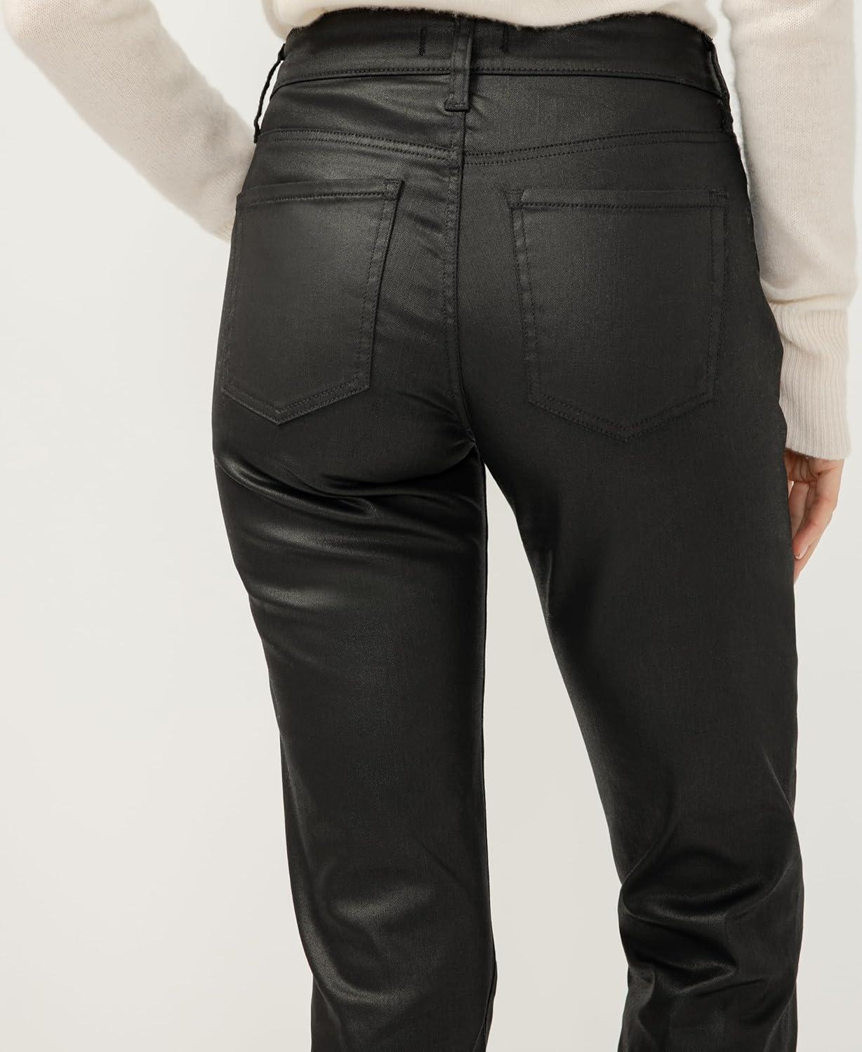 image:imageSilver Jeans Co Womens Suki Mid Rise Curvy Fit Slim Bootcut JeansCoated Black