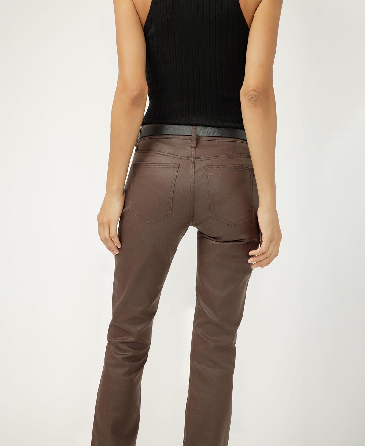 image:imageSilver Jeans Co Womens Suki Mid Rise Curvy Fit Slim Bootcut JeansCoated Java