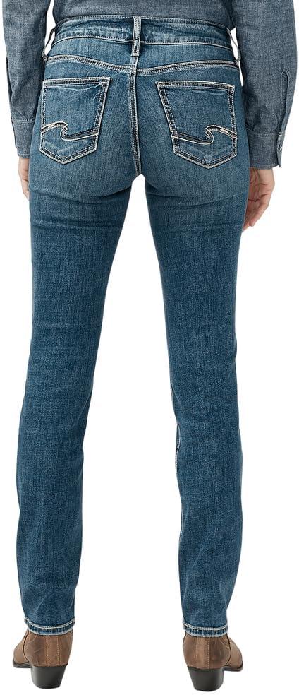 image:imageSilver Jeans Co Womens Suki Mid Rise Curvy Fit Slim Bootcut JeansLuxe Stretch Dark Wash