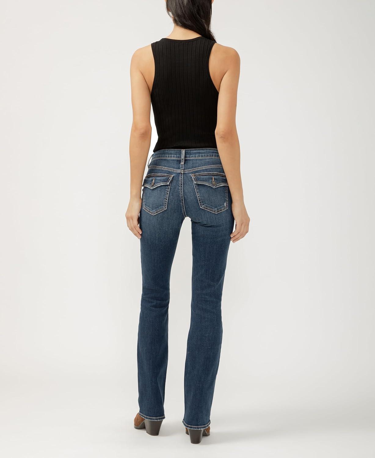 image:imageSilver Jeans Co Womens Suki Mid Rise Slim Bootcut JeansGeorgia